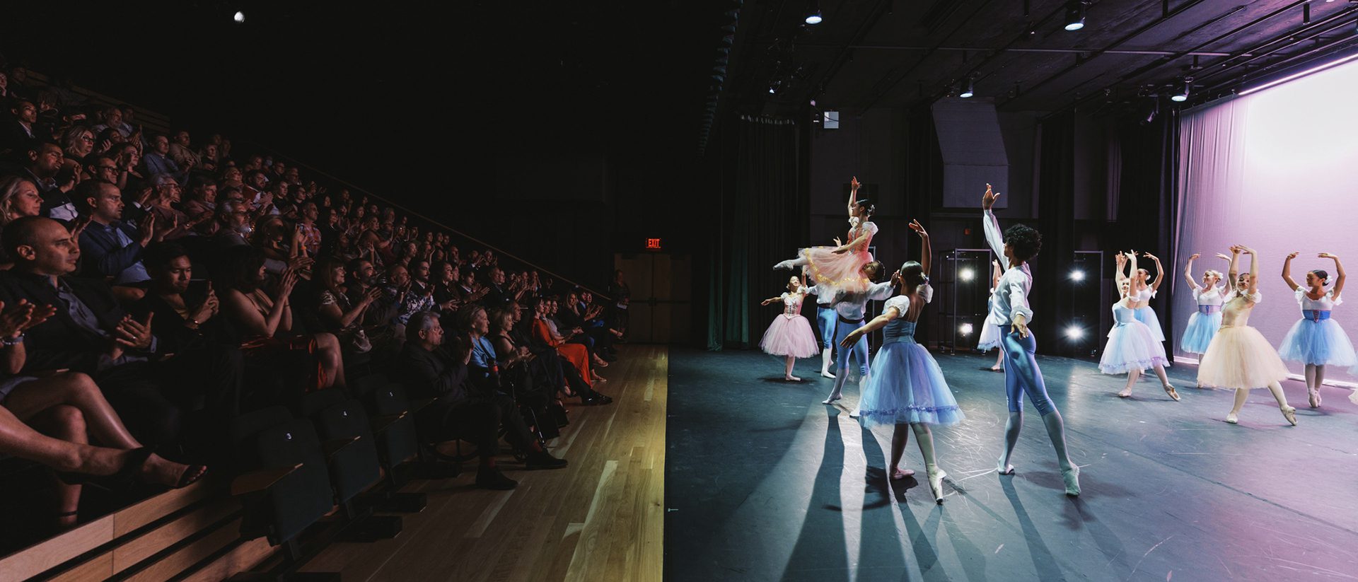 Image of a City Ballet SF performance at Chorus Hall