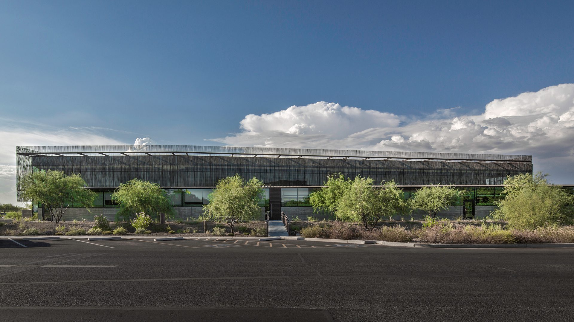 Image of Salt River Pima-Maricopa Indian Community exterior integrated with the landscape