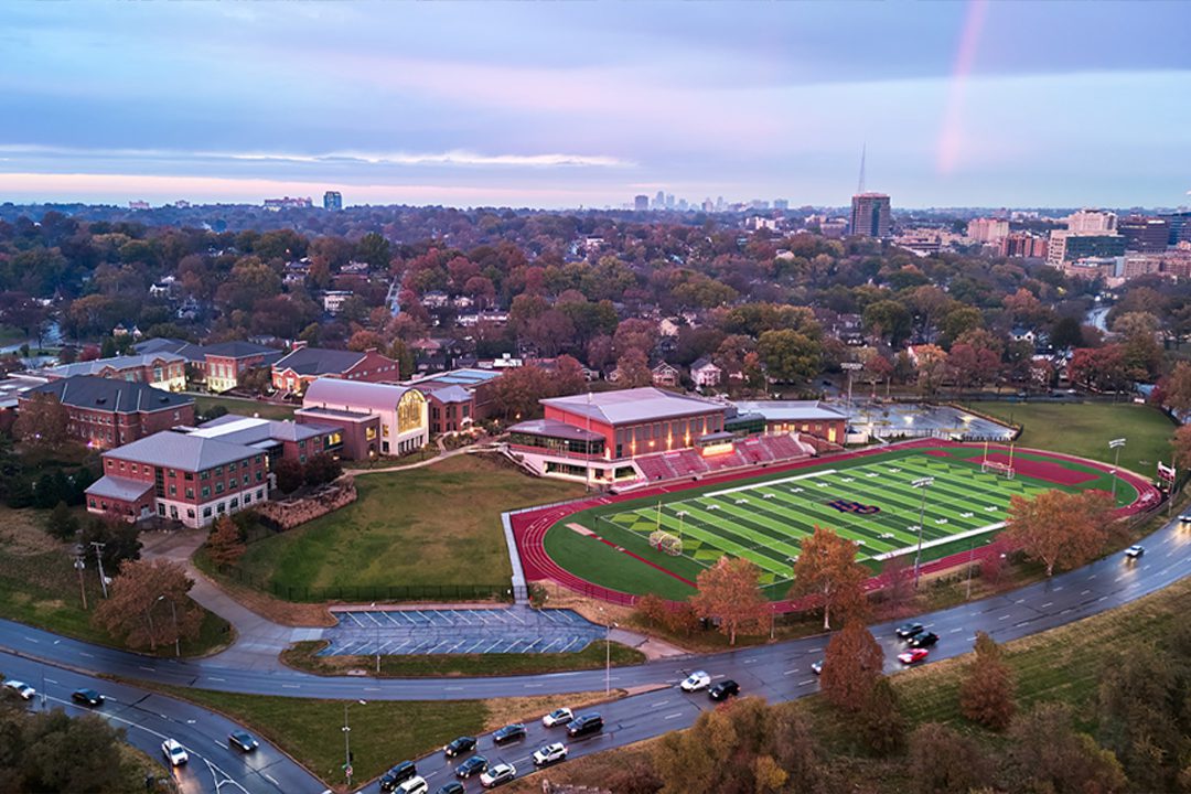 Aerial photo of the Pembroke Hill School campus